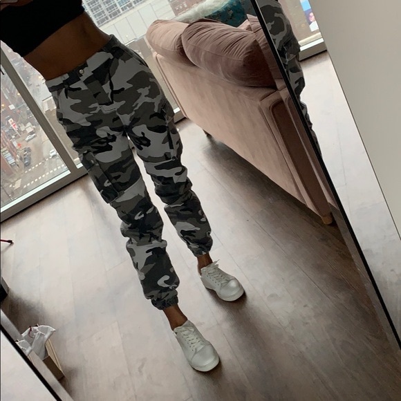 Missguided Pants - Missguided Camo Pants